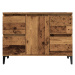 vidaXL Skříňka pod umyvadlo old wood 80 x 33 x 60 cm kompozitní dřevo