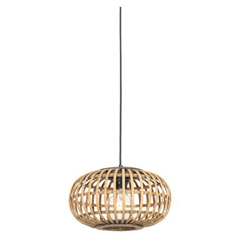 Orientální závěsná lampa bambus 32 cm - Amira QAZQA