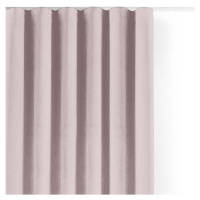 Světle růžový sametový dimout závěs 400x270 cm Velto – Filumi