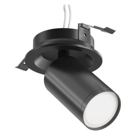 Maytoni C048CL-U-1B - Podhledové bodové svítidlo FOCUS 1xGU10/10W/230V černá C048CL-U-1B