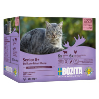 Bozita Morsels in Sauce Senior 12 x 85 g - Balení směsí (2 druhy)