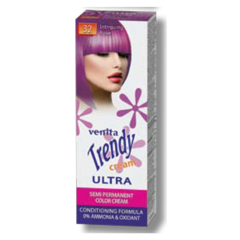 ​Venita Trendy Cream - semi - permanentní krémové tonery, 75 ml 32 - intrikánská růžová