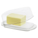 Rojaplast 91297 Dóza na máslo FRESH, plast, transparentní/bílá