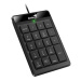 Genius NumPad 110, numerická klávesnice numerická, drátová (USB), černá, ne