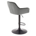 HALMAR Barová židle H103 šedá