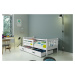 BMS Dětská postel s úložným prostorem CARINO | 90 x 200 cm Barva: Šedá / zelená