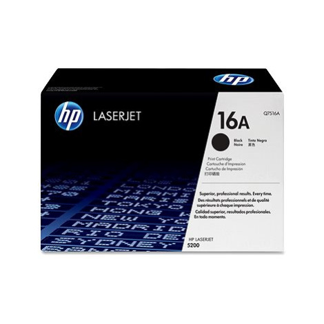 HP Q7516A č. 16A černý originální