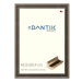 DANTIK rámeček 42 × 59,4, TOOTH malý stříbrno černý plexi čiré