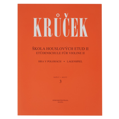 KN Škola houslových etud II (sešit 3, 4) - Václav Krůček