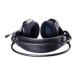 E-blue Cobra HS, herní sluchátka s mikrofonem, ovládání hlasitosti, černá, 2x 3.5 mm jack, DOPRO