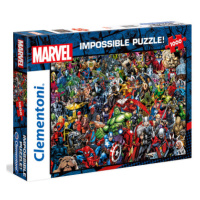 Clementoni 39411 - Puzzle Impossible 1000 Marvel