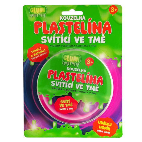 GLUMI Kouzelná plastelína svítící ve tmě