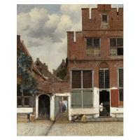 Jan (1632-75) Vermeer - Obrazová reprodukce View of Houses in Delft, known as 'The Little Street