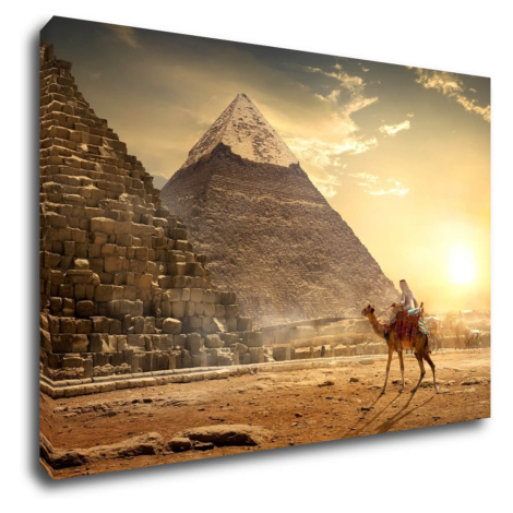 Impresi Obraz Pyramidy - 90 x 60 cm