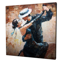 Wallity Obraz na plátně Dancers in love KC013 45x45 cm