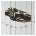 Dřevěná nálepka na zeď - Nissan GT-R