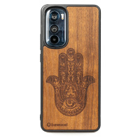 Dřevěné Pouzdro Bewood Motorola Edge 30 Hamsa Imbuia