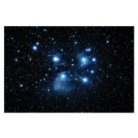 Fotografie M 45, the pleiades, LazyPixel / Brunner Sbastien, 40 × 26.7 cm