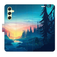 iSaprio flip pouzdro Magical Landscape pro Samsung Galaxy A54 5G