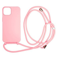 Mobile Origin Lanyard Case Pink iPhone 14