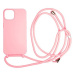 Mobile Origin Lanyard Case Pink iPhone 14