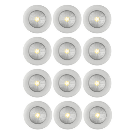Sada LED svítidel, 12dílná, bílá Livarno