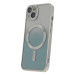 Silikonové TPU pouzdro Mag Glitter Chrome pro iPhone 15 Pro Max, stříbrná