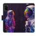 iSaprio Flip pouzdro Neon Astronaut 02 pro Samsung Galaxy A41