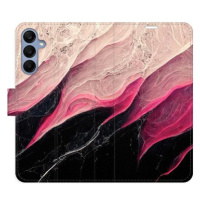 iSaprio Flip pouzdro BlackPink Marble pro Samsung Galaxy A25 5G