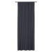 Dekorační závěs s řasící páskou TAPE OXFORD 140x260 cm černá (cena za 1 kus) MyBestHome