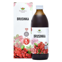 Brusinka 100% šťáva 500ml EKOMEDICA