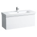 Koupelnová skříňka pod umyvadlo Laufen Pro Nordic 77x45x37,2 cm bílá 8305.7.095.463.1
