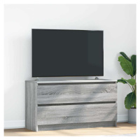 vidaXL TV skříňka šedá sonoma 100x35x54 cm kompozitní dřevo