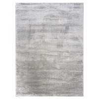 Berfin Dywany AKCE: 60x100 cm Kusový koberec Microsofty 8301 Light grey - 60x100 cm