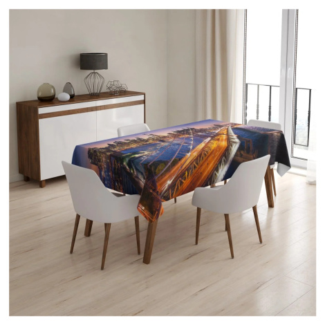 Ubrus Rozsvícený most - 130x130 cm