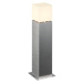 SLV BIG WHITE SQUARE POLE 60, venkovní stojací lampa, TC-TSE, IP44 , hranatá, nerezová ocel 304,