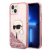 Zadní Kryt Karl Lagerfeld pro Apple iPhone 14 Plus Na Telefon Růžová