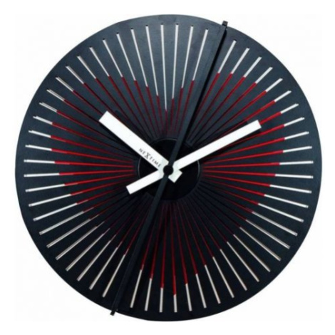 Pohyblivé designové nástěnné hodiny Nextime 3124 Kinegram Heart 30cm FOR LIVING