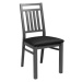 BRW HESEN jídelní židle grafit TX148/Solar 99 black