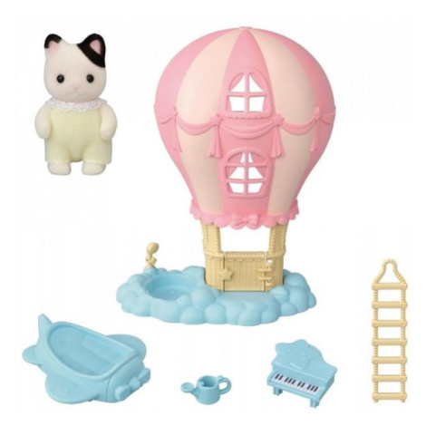 Sylvanian family Kotě a zábavný balón pro miminka