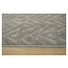 Kontrast Koupelnový kobereček WAVE 50x80 cm šedý
