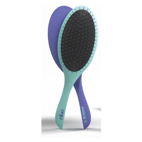 Kiepe Magnetic Brush Mirror B.140.201 - kartáč na vlasy se zrcadlem 20102 - zeleno/fialová