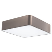 Nova Luce Moderní přisazené stropní svítidlo Ragu - 4 x 10 W, 360 x 360 mm, bronz NV 866603