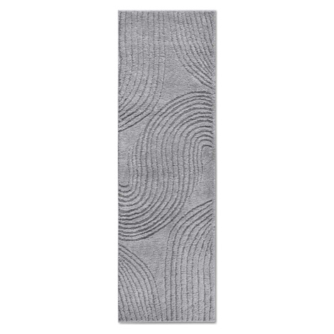 Šedý běhoun 80x240 cm Pigment Light Grey – Elle Decoration