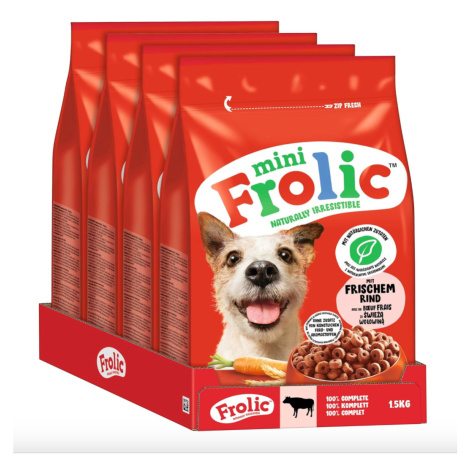 Frolic Mini Hovězí - 4x1,5kg