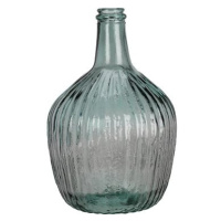 H&L Bottle Váza z recyklovaného skla 4 l zelená