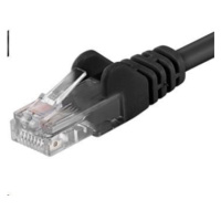 PREMIUMCORD Patch kabel UTP RJ45-RJ45 CAT5e 3m černá