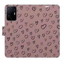 iSaprio Flip pouzdro Heart Dark 02 pro Xiaomi 11T / 11T Pro