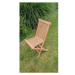 Sada skládacích zahradních židlí Clasic teak, 2 ks