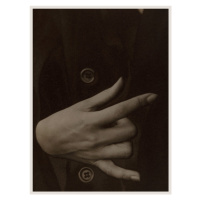 Fotografie Her Hand (Georgia O’Keeffe) - Alfred Stieglitz, 30x40 cm
